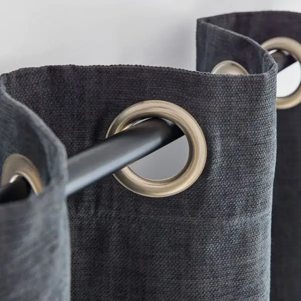 Gris curtains top details